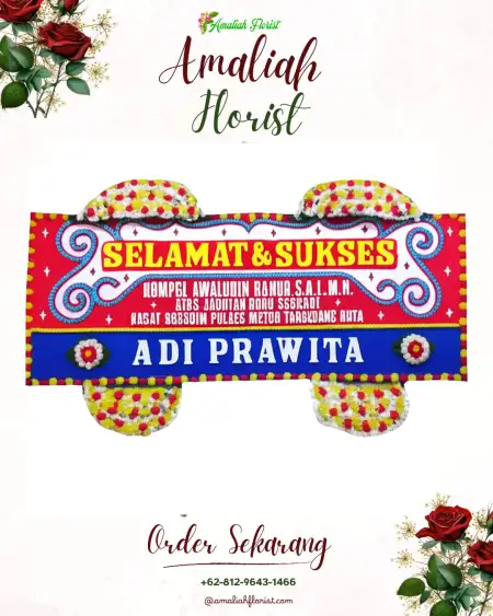 Papan Bunga Ucapan Selamat Yamansari